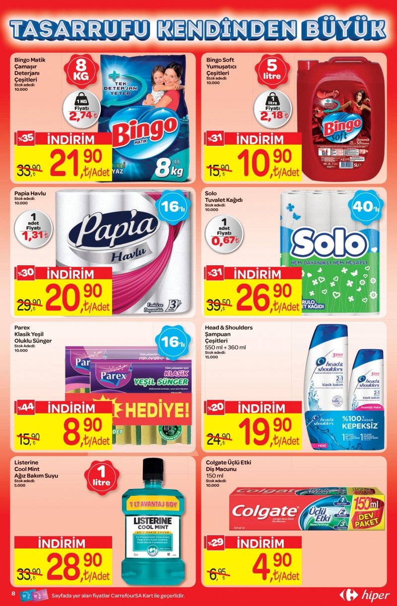 28 Nisan Carrefour Hiper Aktüel 2017 - Sayfa 8