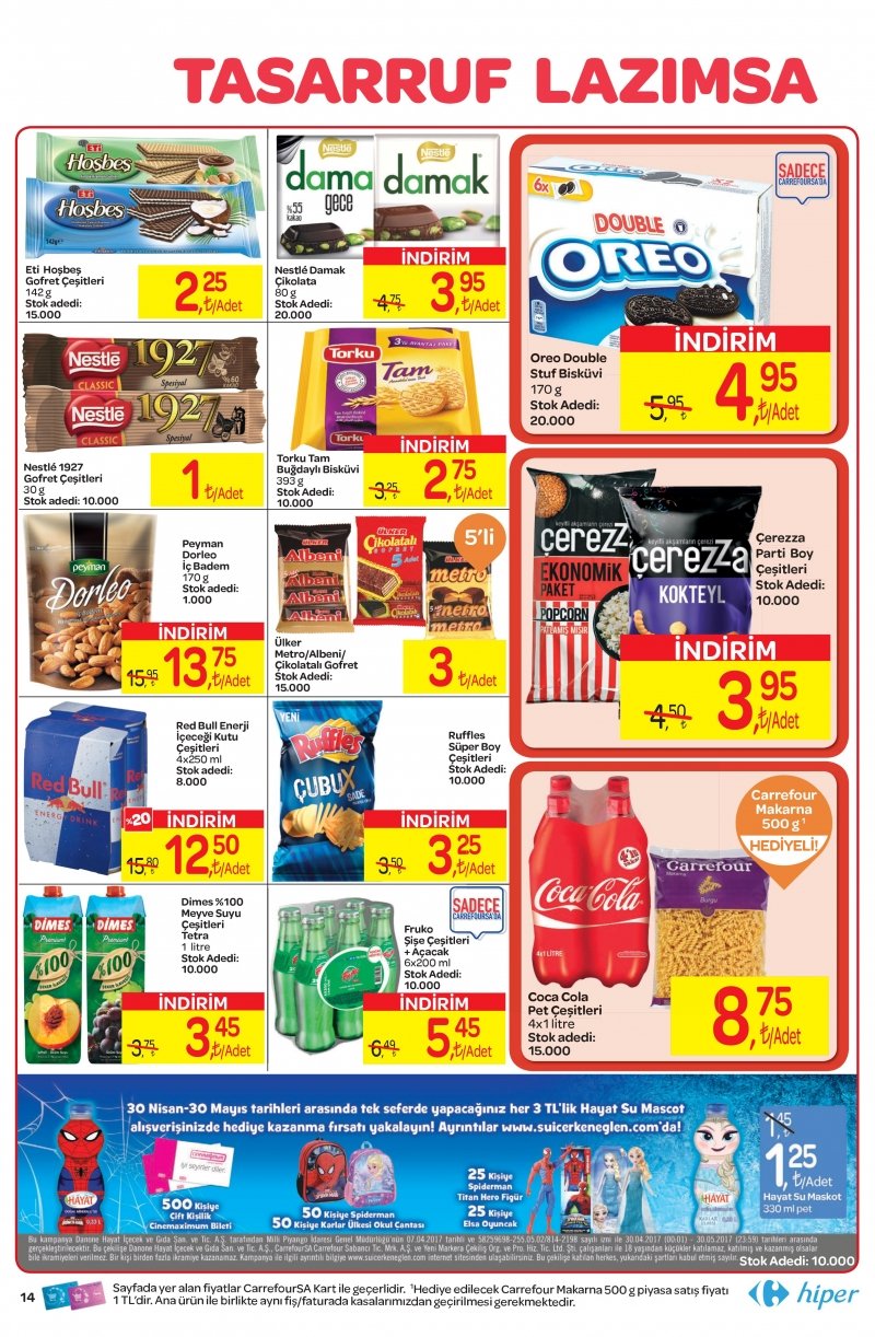 28 Nisan Carrefour Hiper Aktüel 2017 - Sayfa 28