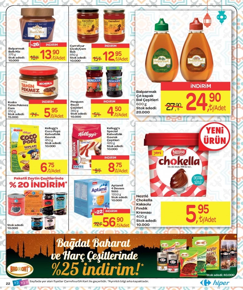 18 Mayıs Carrefour Hiper Aktüel 2017 - Sayfa 22