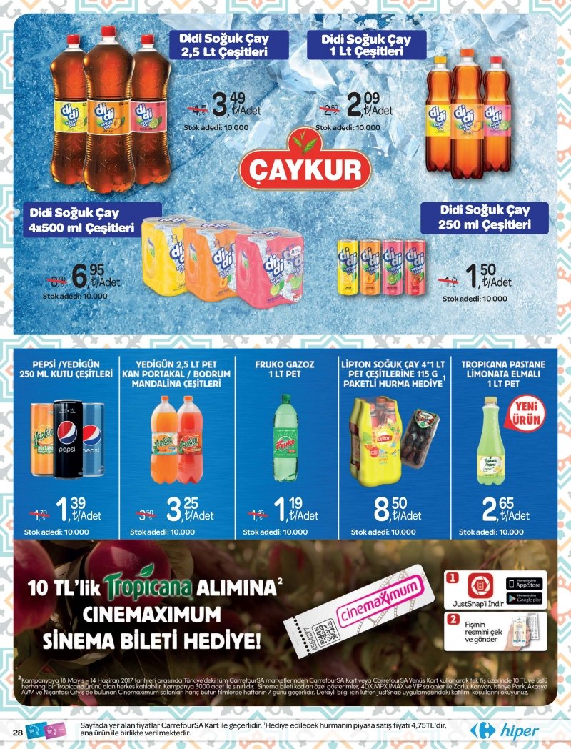 18 Mayıs Carrefour Hiper Aktüel 2017 - Sayfa 28