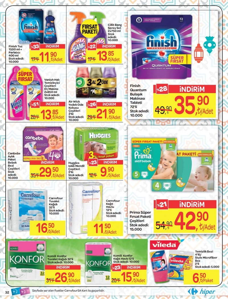 18 Mayıs Carrefour Hiper Aktüel 2017 - Sayfa 32