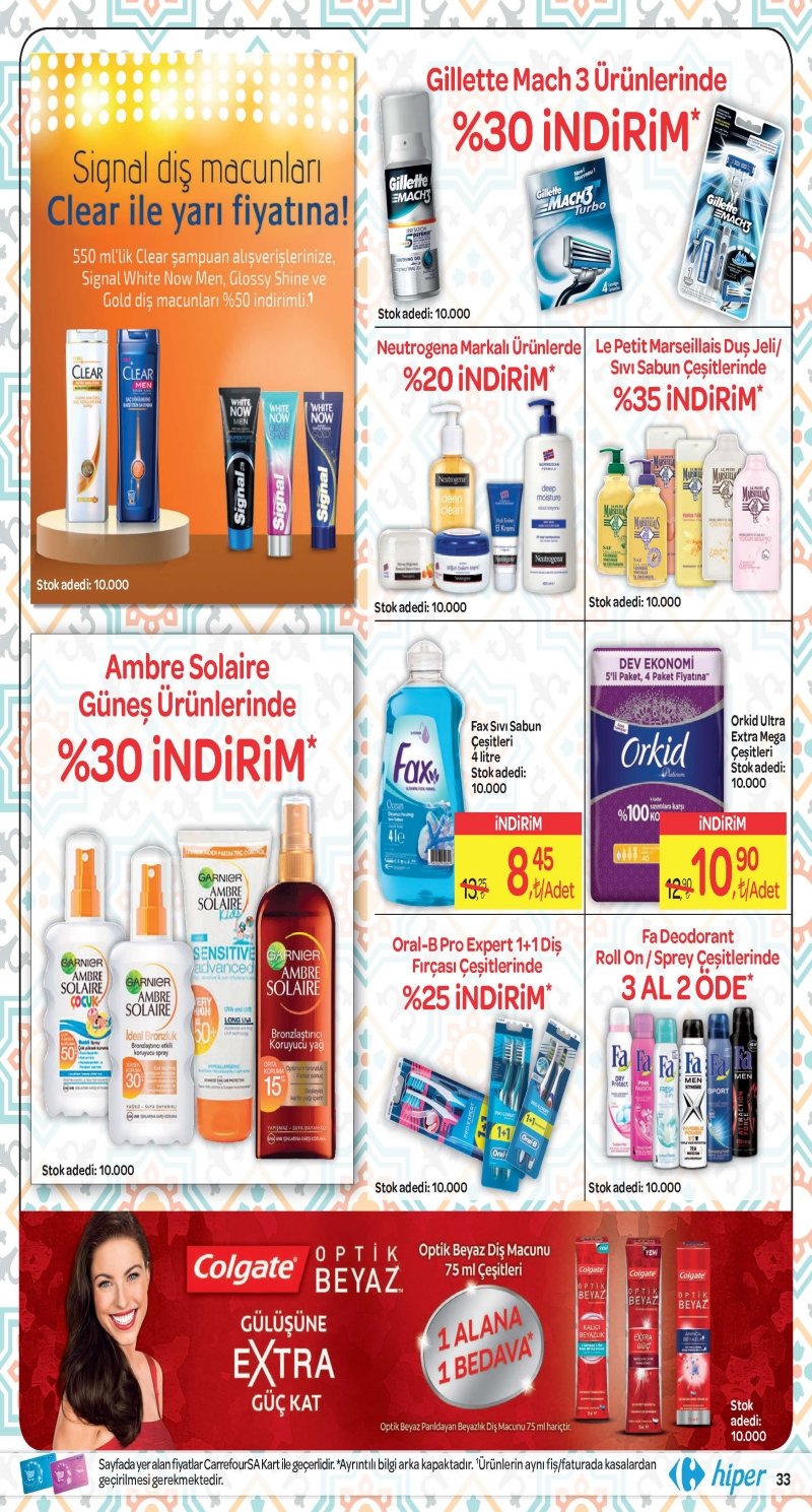 18 Mayıs Carrefour Hiper Aktüel 2017 - Sayfa 33