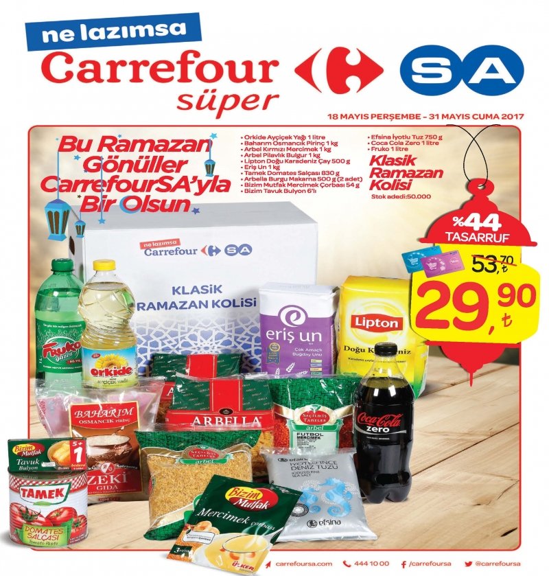 18 Mayıs Carrefour Süper Aktüel 2017 - Sayfa 1