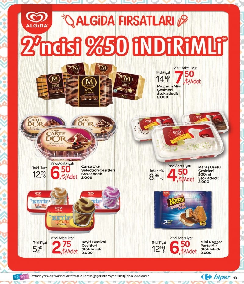 1 Haziran Carrefour Hiper Aktüel 2017 - Sayfa 13