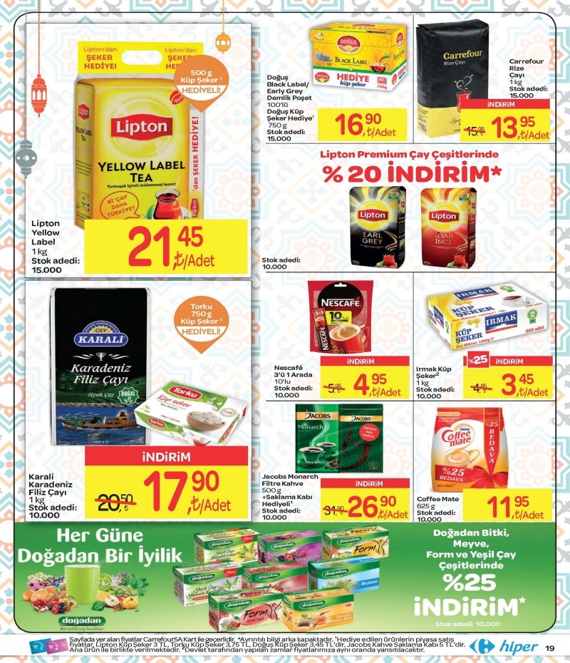 1 Haziran Carrefour Hiper Aktüel 2017 - Sayfa 19