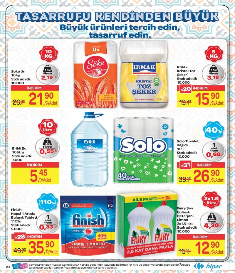 1 Haziran Carrefour Hiper Aktüel 2017 - Sayfa 24