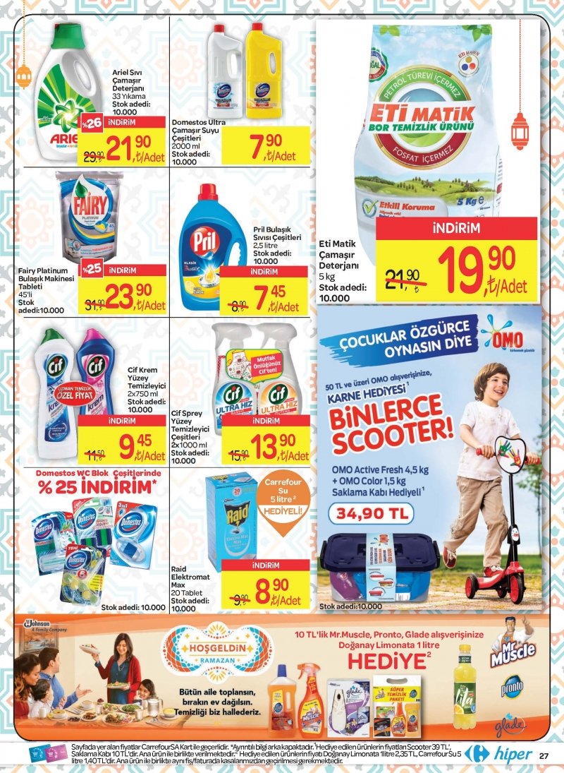 1 Haziran Carrefour Hiper Aktüel 2017 - Sayfa 27