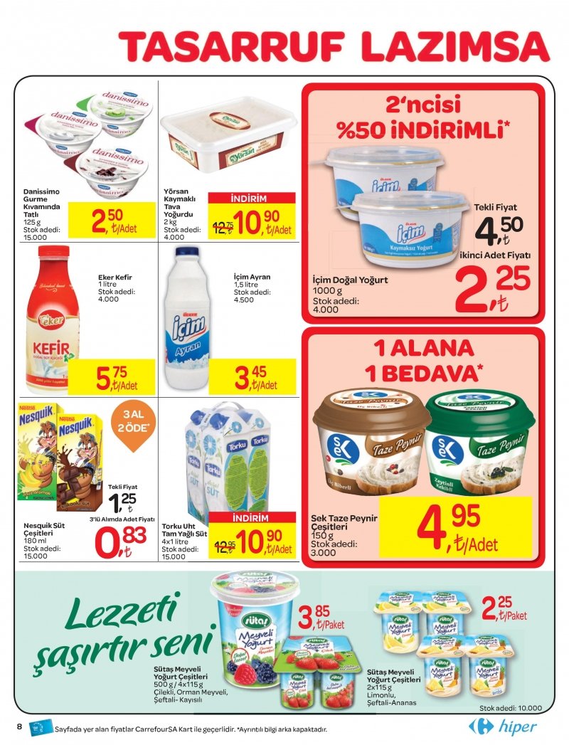 3 Ağustos Carrefour Hiper Market Aktüel 17 - Sayfa 13