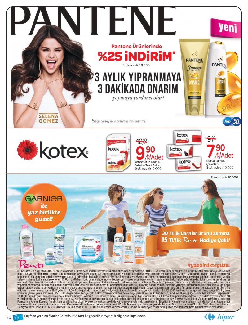 3 Ağustos Carrefour Hiper Market Aktüel 17 - Sayfa 21