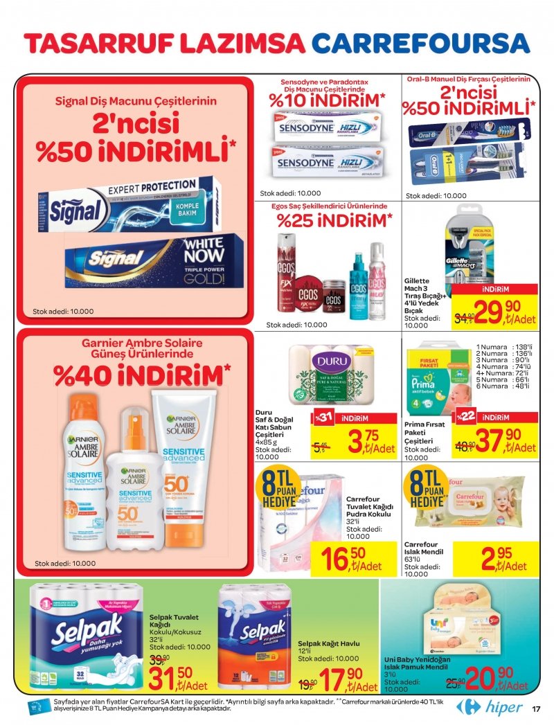 3 Ağustos Carrefour Hiper Market Aktüel 17 - Sayfa 22