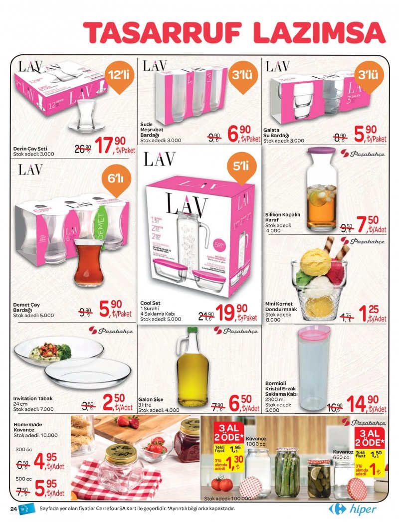3 Ağustos Carrefour Hiper Market Aktüel 17 - Sayfa 24
