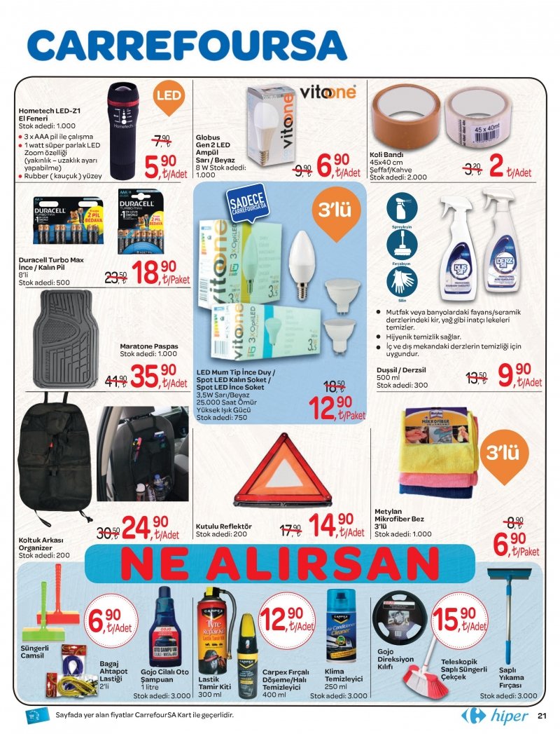 3 Ağustos Carrefour Hiper Market Aktüel 17 - Sayfa 26