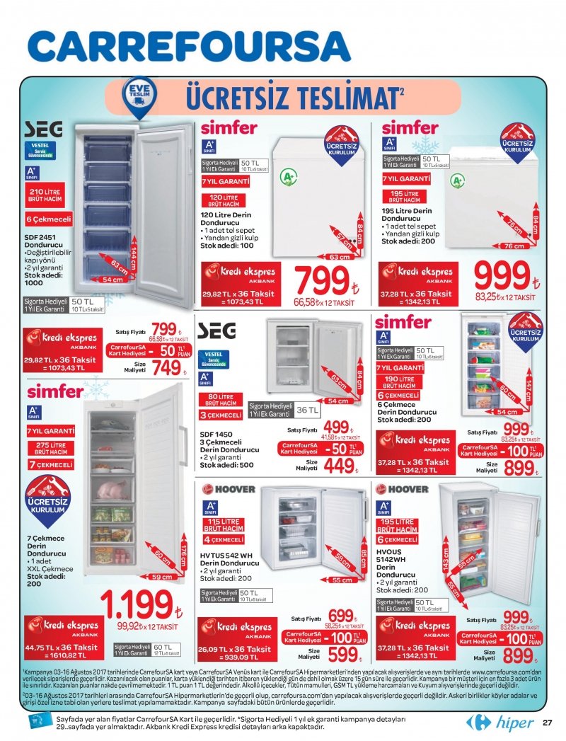 3 Ağustos Carrefour Hiper Market Aktüel 17 - Sayfa 27