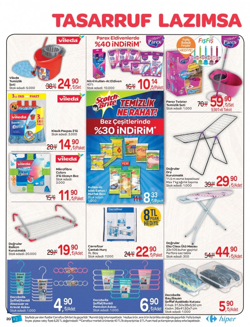 3 Ağustos Carrefour Hiper Market Aktüel 17 - Sayfa 31