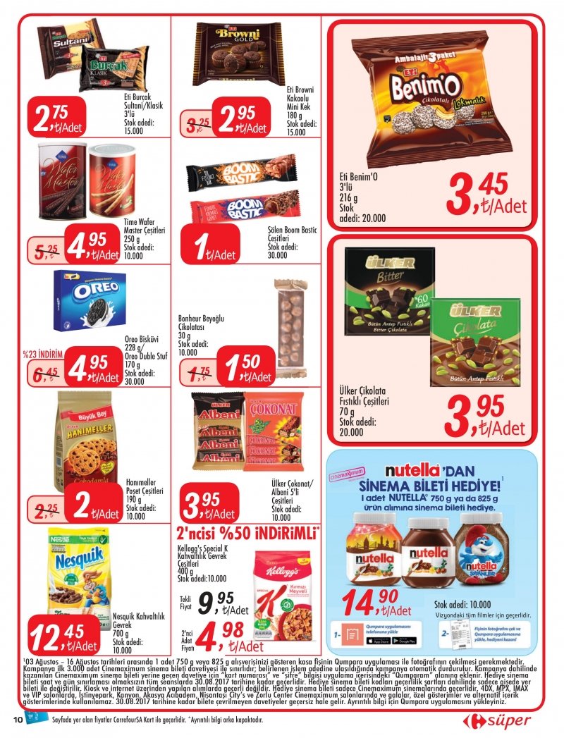 3 Ağustos Carrefour Aktüel 2017 - Sayfa 11