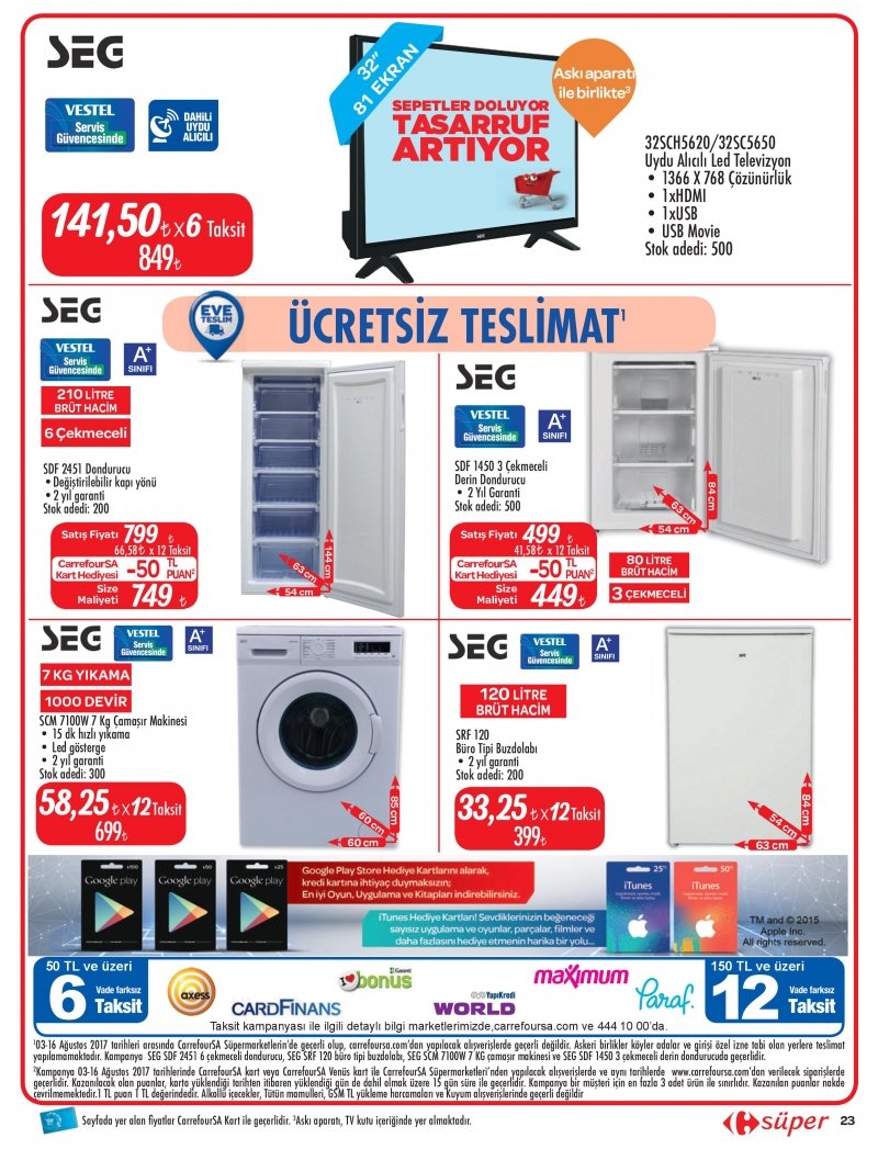 3 Ağustos Carrefour Aktüel 2017 - Sayfa 24