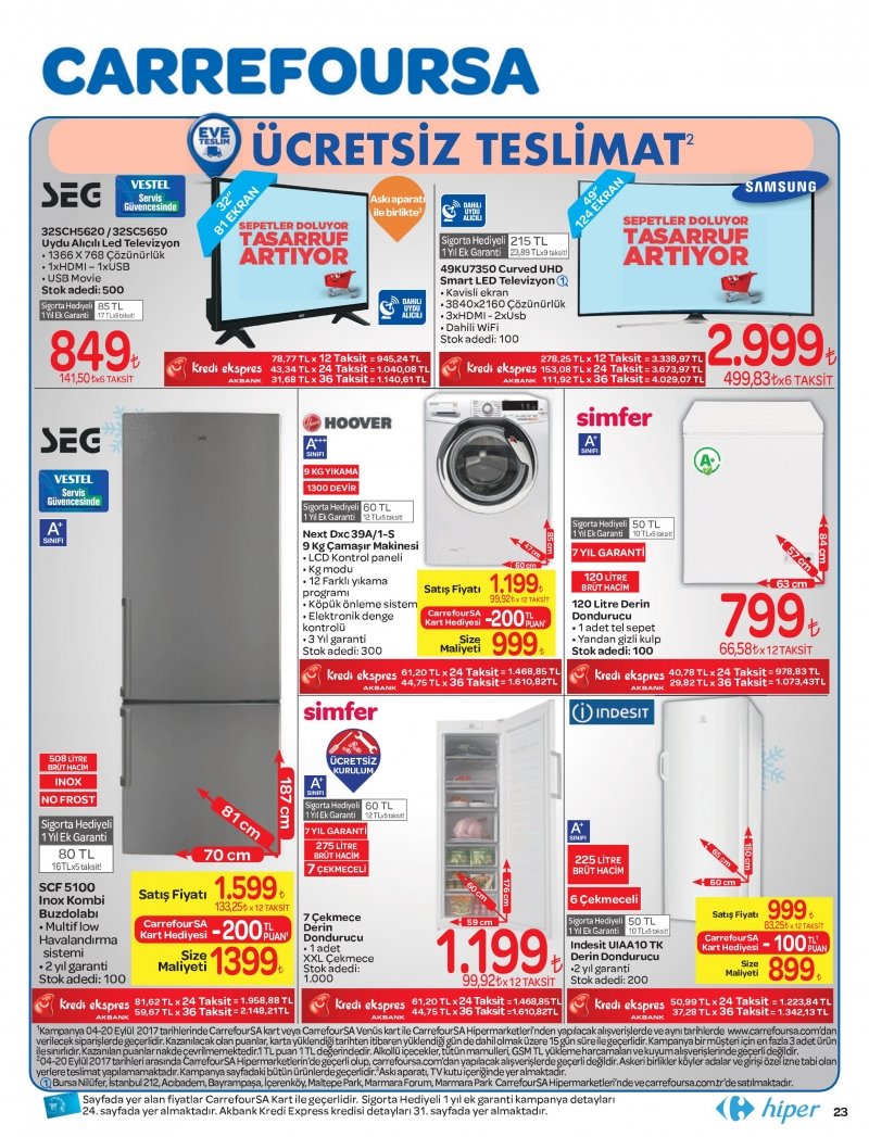 4 Eylül Carrefour Hiper Aktüel 2017 - Sayfa 13