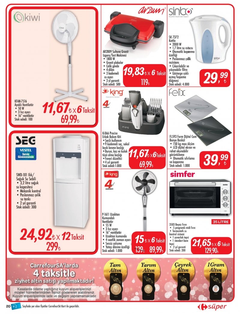 4 Eylül Carrefour Geleneksel Aktüel 2017 - Sayfa 10