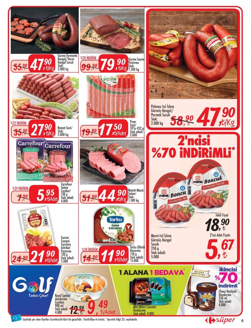 4 Eylül Carrefour Geleneksel Aktüel 2017 - Sayfa 19