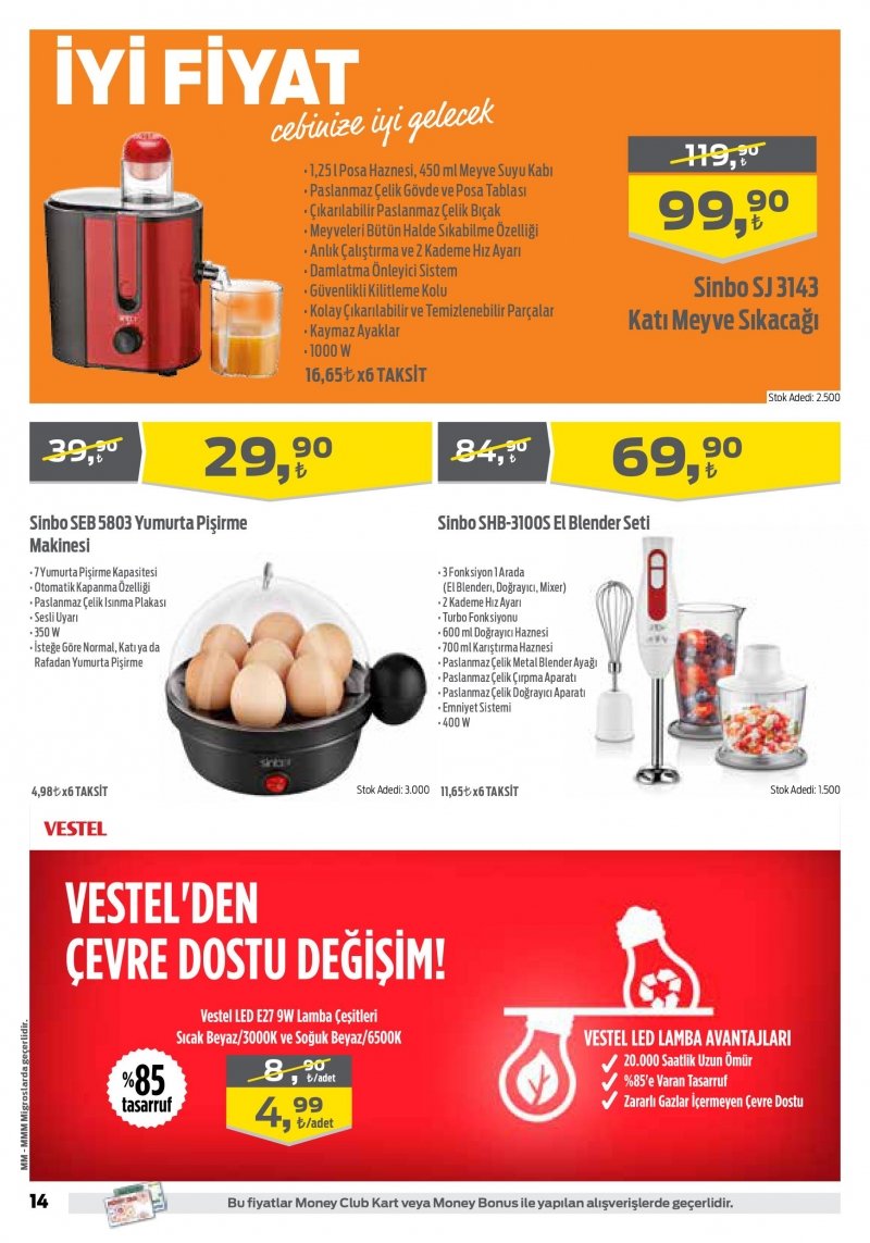 21 Eylül Migros Aktüel 2017 - Sayfa 64