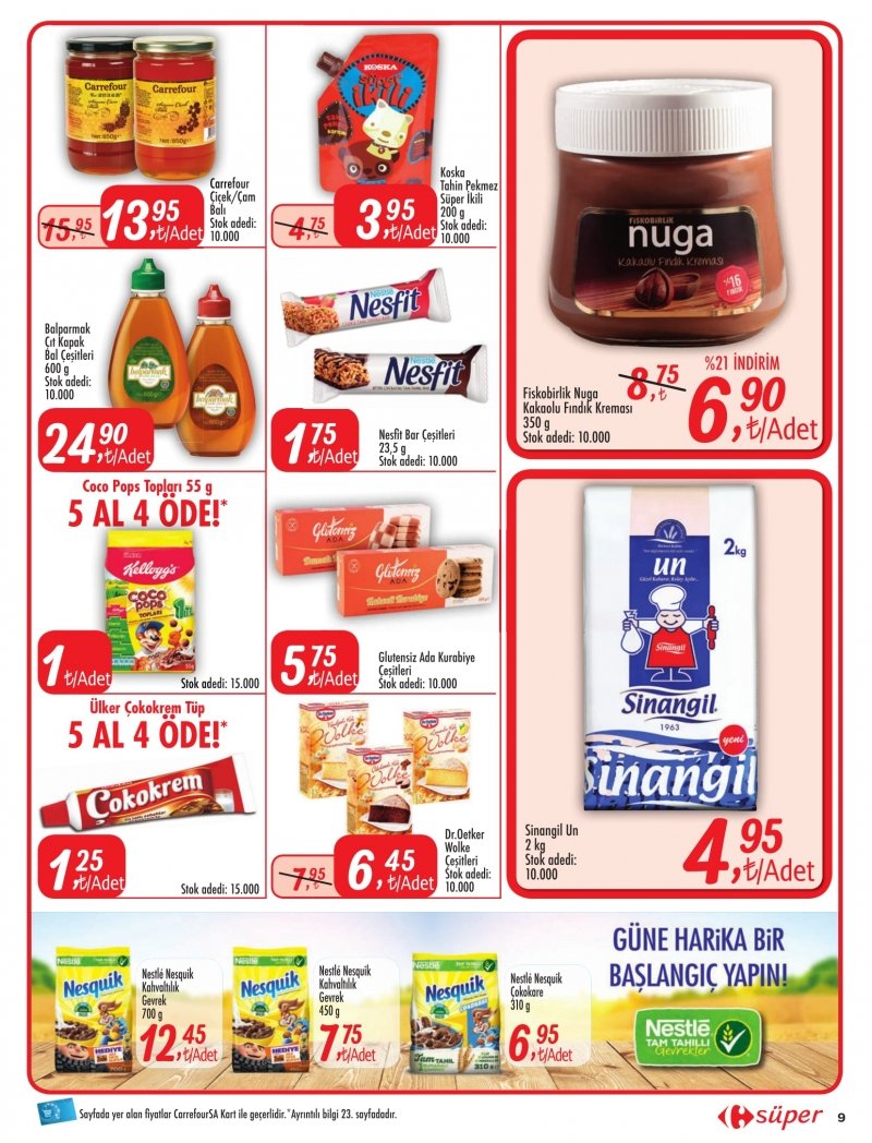 21 Eylül Kentsel Süper Carrefour Aktüel 2017 - Sayfa 19