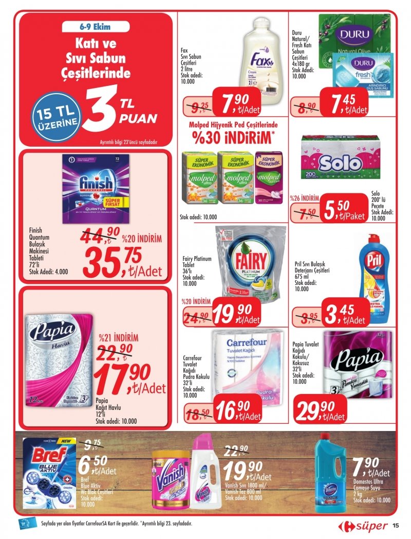 5 Ekim Carrefour Süper Kentsel Aktüel 2017 - Sayfa 10