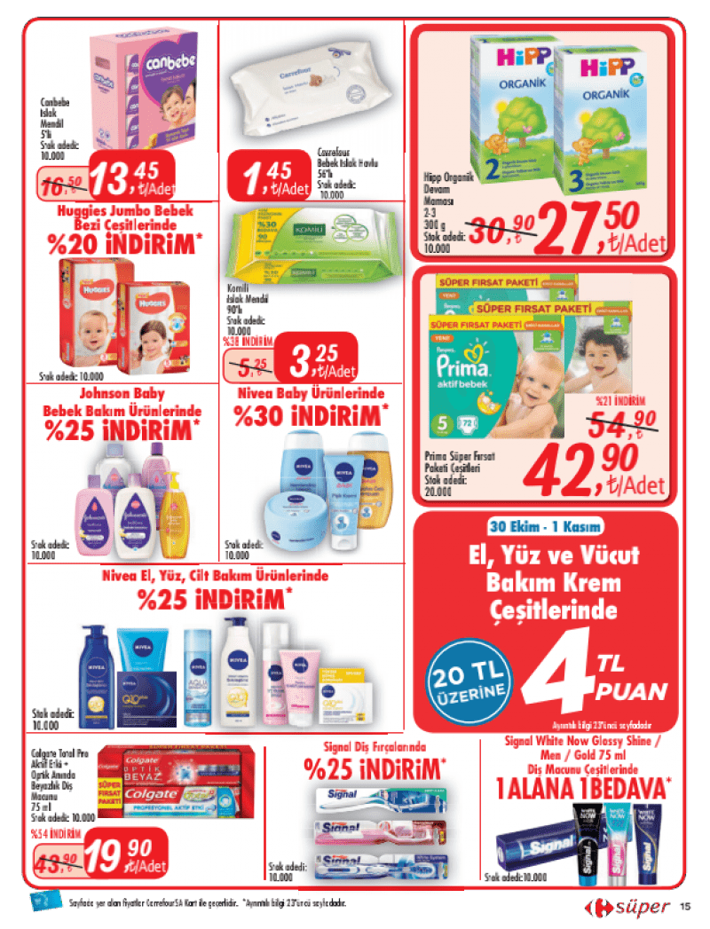 19 Ekim Carrefour Süper Geleneksel Aktüel 2017 - Sayfa 21