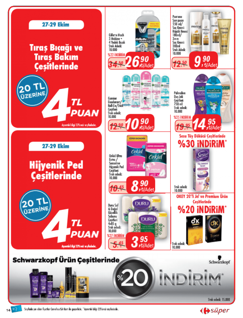 19 Ekim Carrefour Süper Geleneksel Aktüel 2017 - Sayfa 23