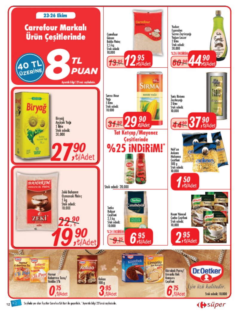 19 Ekim Carrefour Süper Geleneksel Aktüel 2017 - Sayfa 24