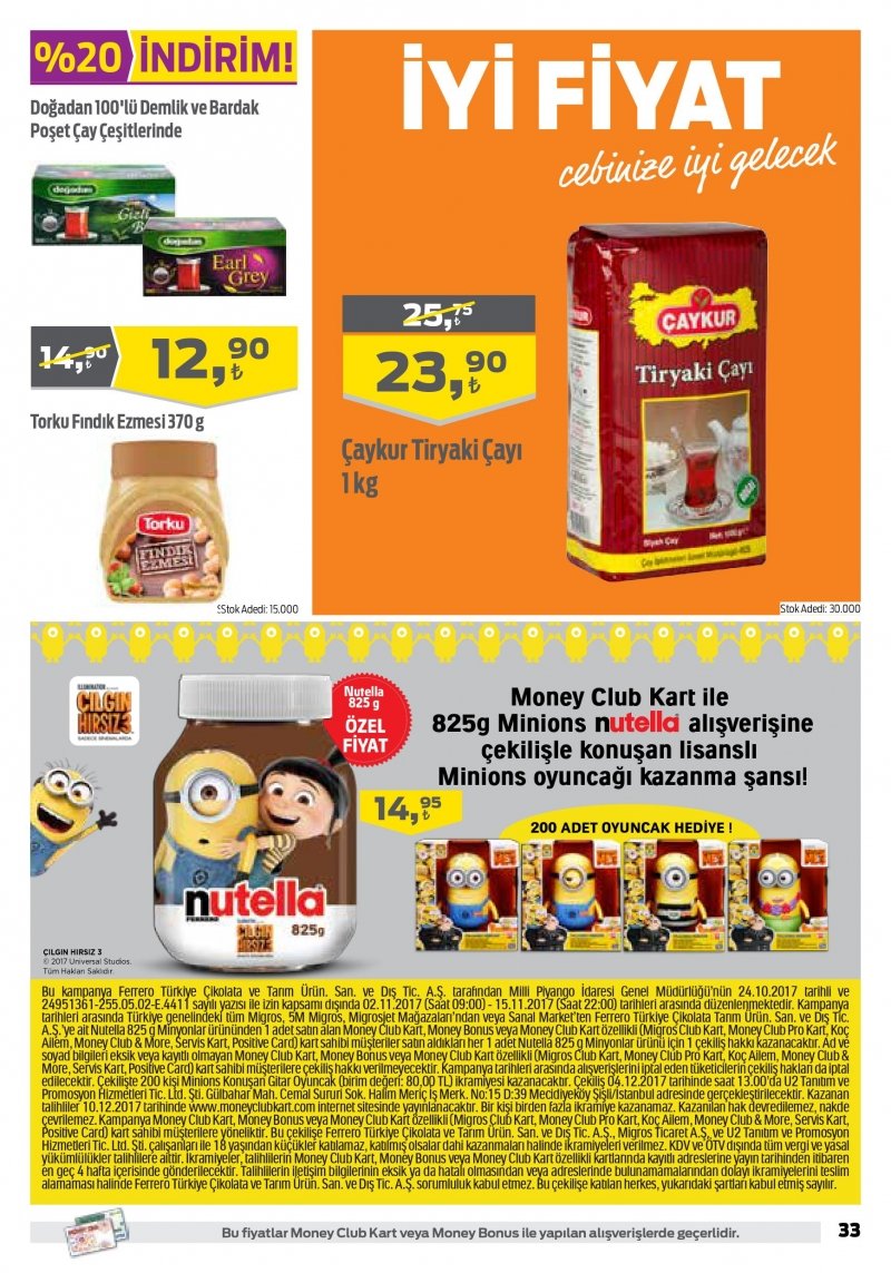 2 Kasım Migros Aktüel 2017 - Sayfa 41