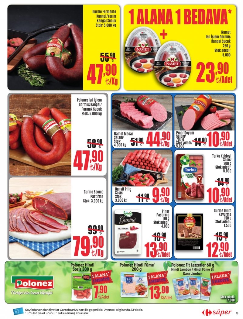 2 Kasım Carrefour Süper Geleneksel Aktüel 2017 - Sayfa 9