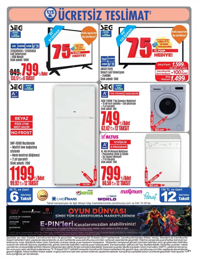2 Kasım Carrefour Süper Geleneksel Aktüel 2017 - Sayfa 14