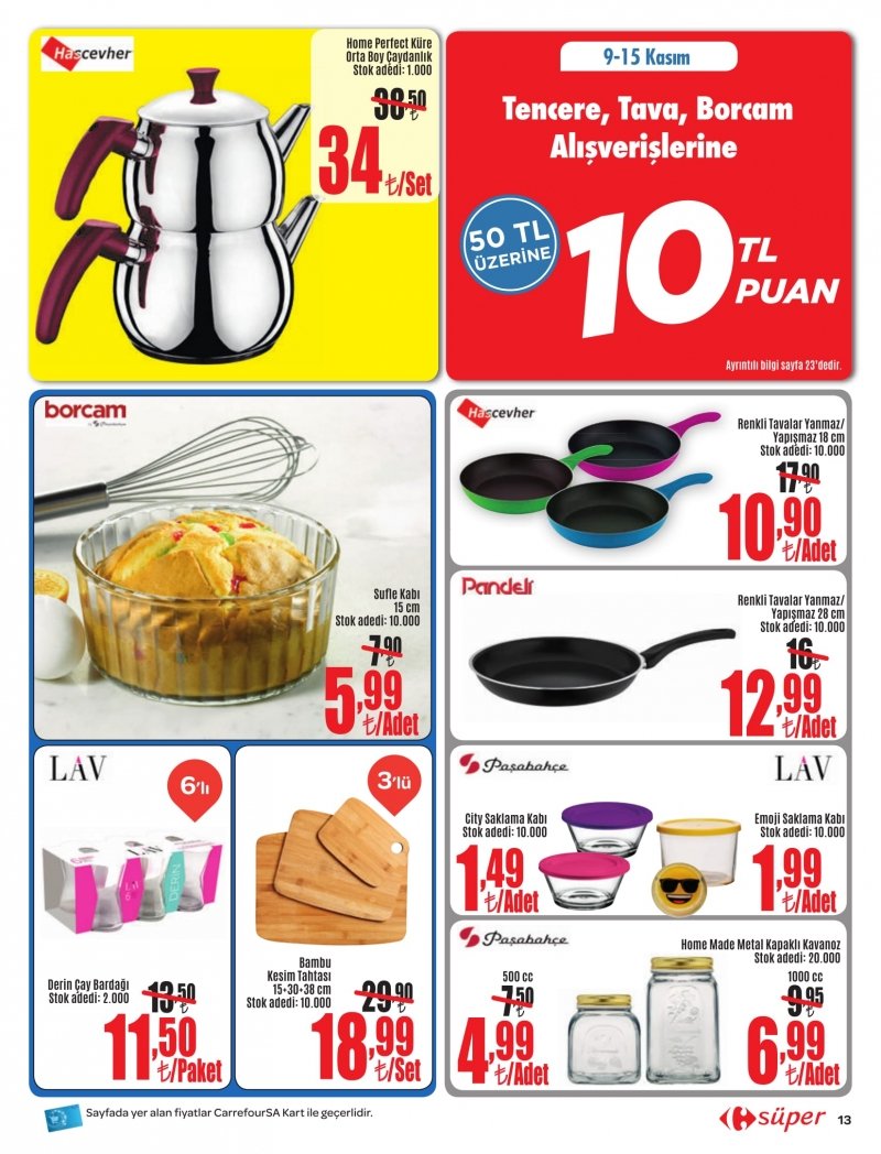 2 Kasım Carrefour Süper Geleneksel Aktüel 2017 - Sayfa 18