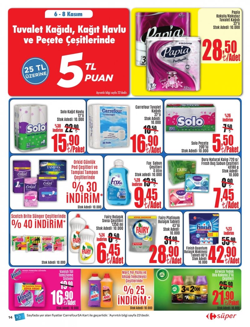 2 Kasım Carrefour Süper Geleneksel Aktüel 2017 - Sayfa 19