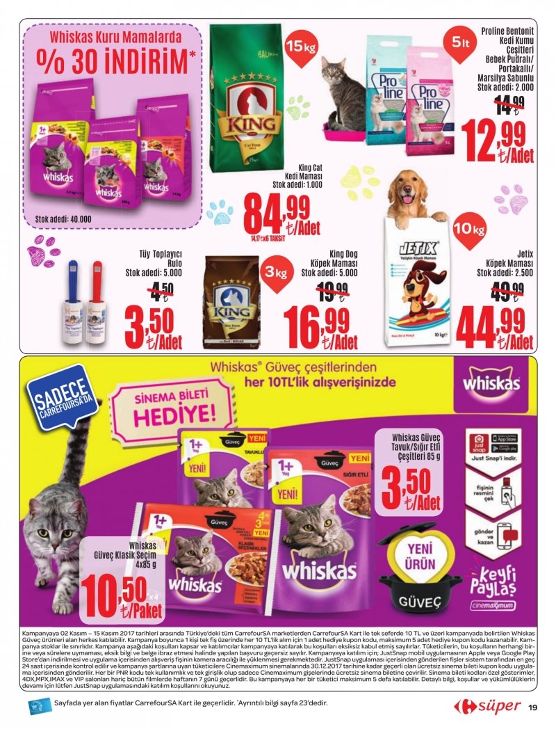 2 Kasım Carrefour Süper Geleneksel Aktüel 2017 - Sayfa 24