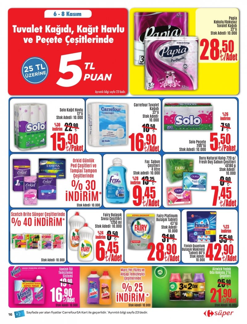 2 Kasım Carrefour Süper KentselAktüel 2017 - Sayfa 22