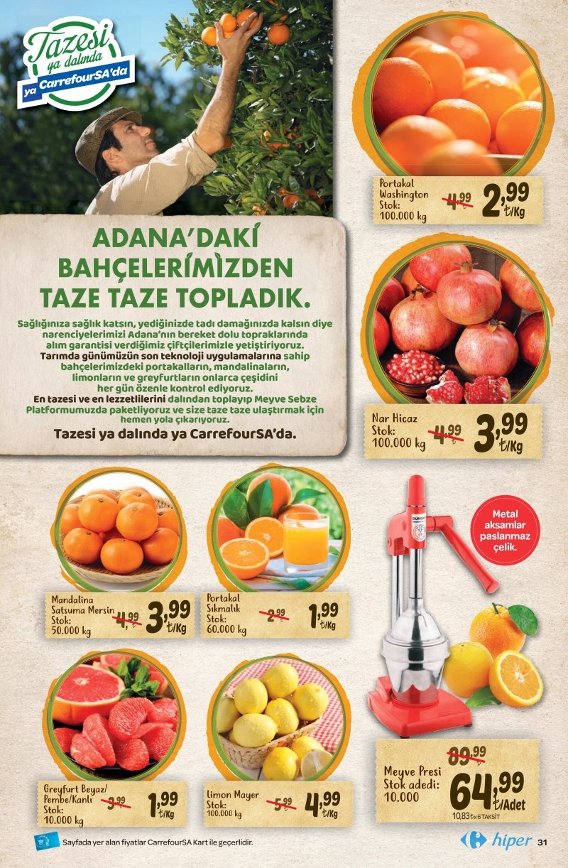 16 Kasım Carrefour Hiper Aktüel 2017 - Sayfa 6