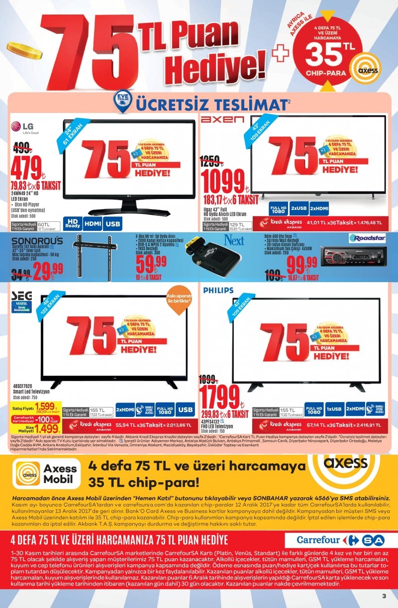 16 Kasım Carrefour Hiper Aktüel 2017 - Sayfa 10