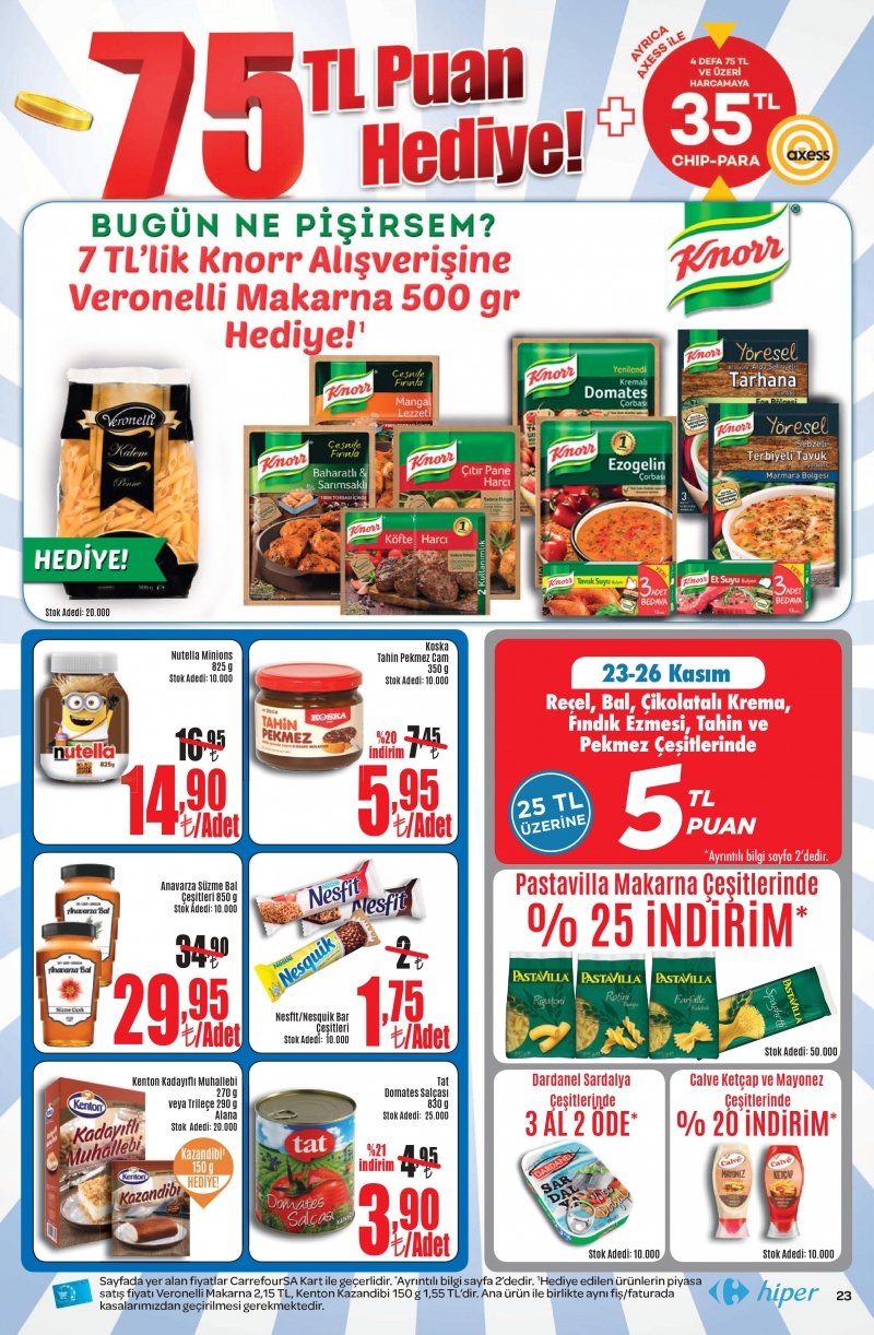 16 Kasım Carrefour Hiper Aktüel 2017 - Sayfa 30