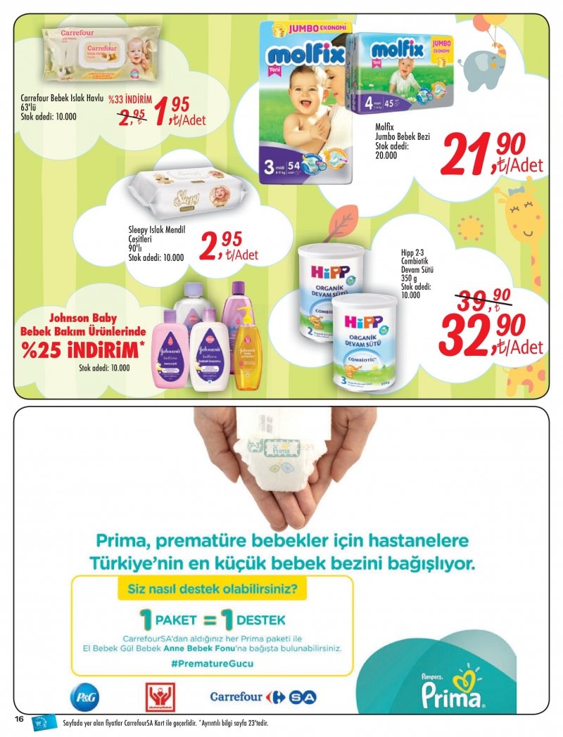 30 Kasım Carrefour Kentsel Aktüel 2017 - Sayfa 16