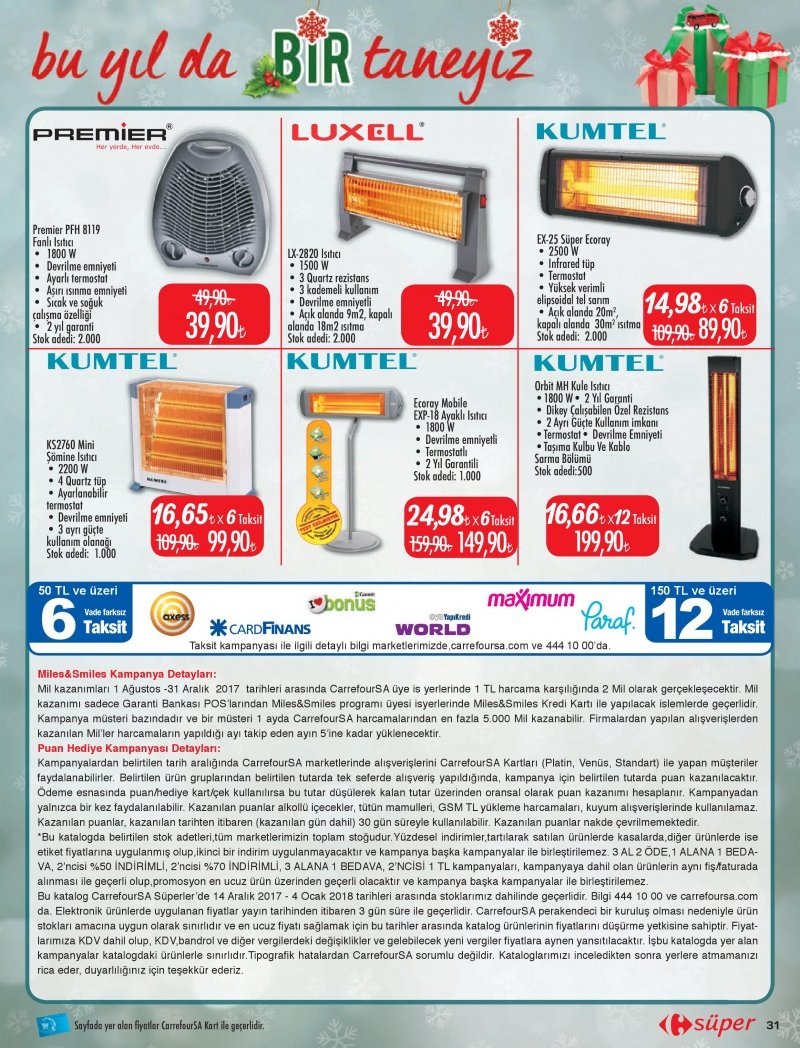 14 Aralık Carrefour Kentsel Aktüel 2017 - Sayfa 32