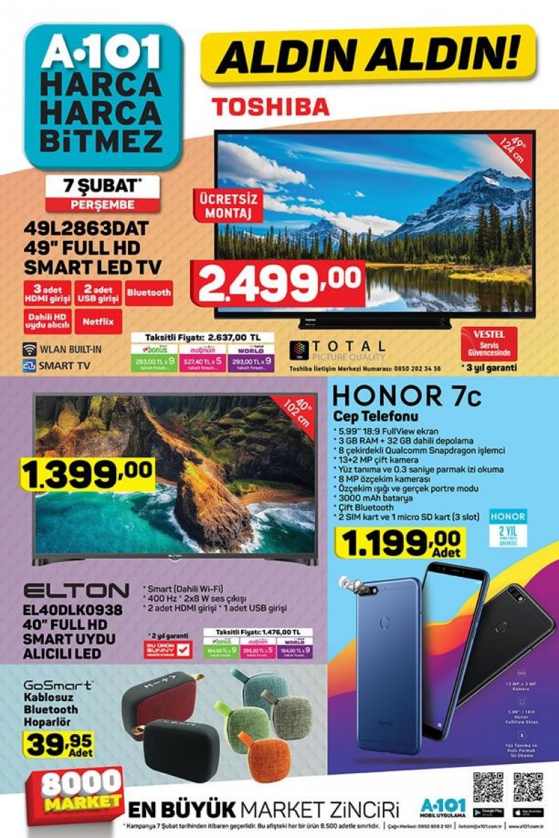 7 Şubat A101 Aktüel 2019  - Sayfa 5